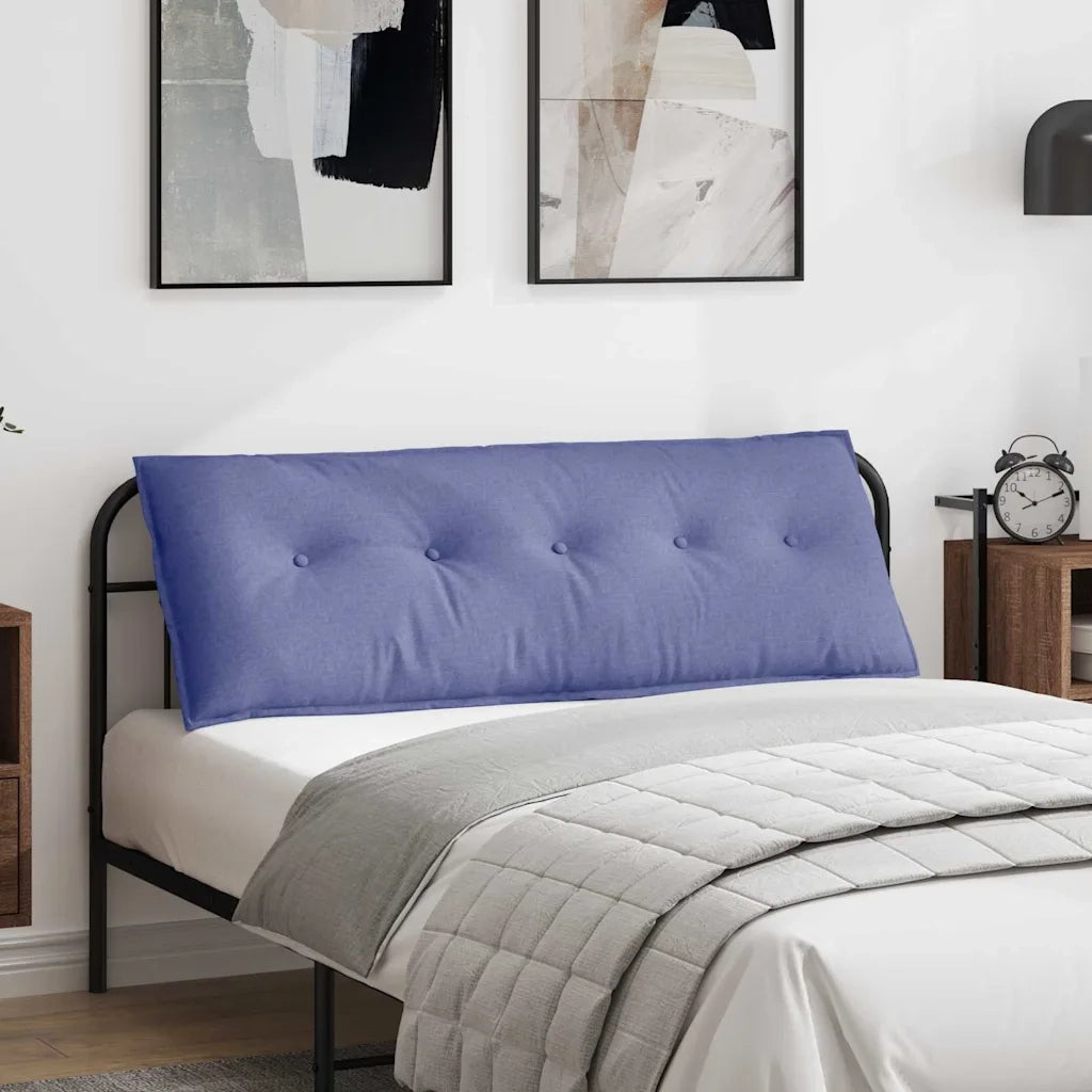 Cuscino per Schiena Blu jeans 140 x 19 x 50 cm Tessuto 42014844