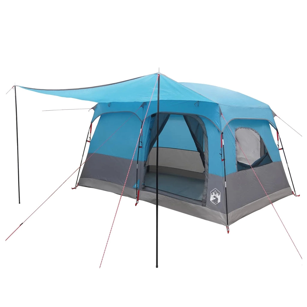 Tenda Familiare con tetto Blu 320 x 210 x 180 cm Poliestere 42028490