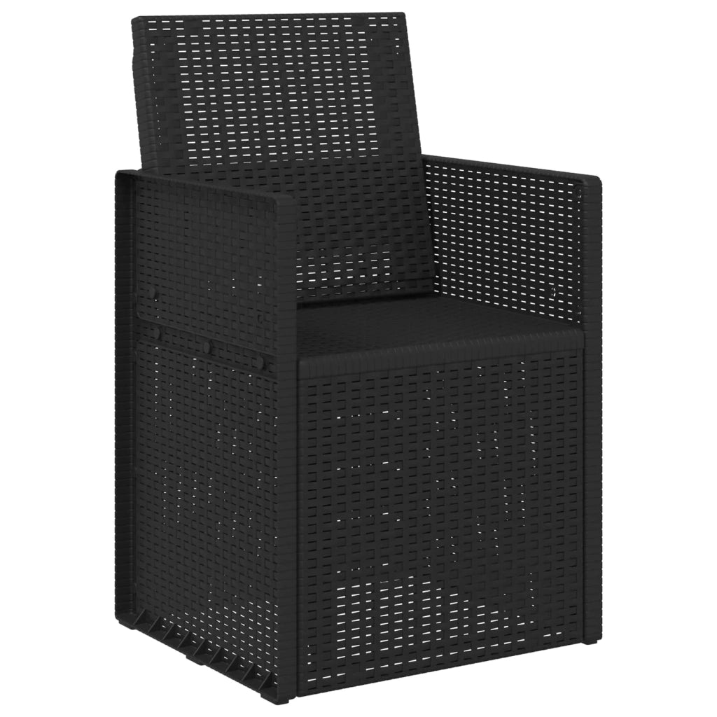 Sedie da pranzo da giardino 2 pcs Antracite 53 x 47 x 88,5 cm
