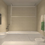 Stendibiancheria da Soffitto Salvaspazio per Interni e Esterni con 5 Aste da 200cm (altezza soffitto 290 cm) Stendinik