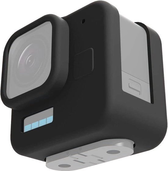 Casella di Protezione Removibile Lavabile in Silicio per Fotocamera - Hero11 Black Mini - Accessorio - Nero.