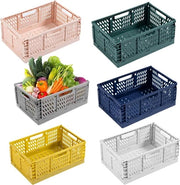 Set di cassetti ripiegabili per ufficio, camera e cucina - 6 pezzi - 30 x 20 x 12 cm - Organizzazione di scrivania