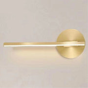 Trade Shop - Applique Da Parete Led 13 W Lineare Orientabile Oro Lampada Luce Naturale 50384 -