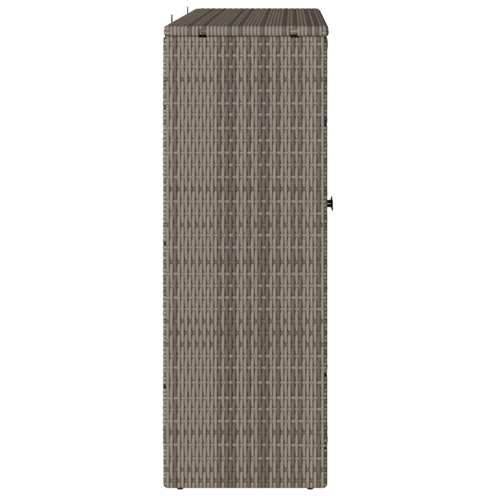 Armadio da Stoccaggio  Grigio 100x36x102 cm Rattan