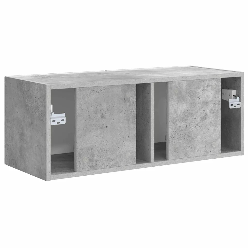 Mobile TV da parete Calcestruzzo 78,5 x 31 x 29,5 cm
