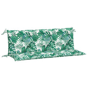 Cuscini Panca Giardino 2 pz | Cuscini per sedie a Foglie 150x50x7 cm Tessuto Oxford