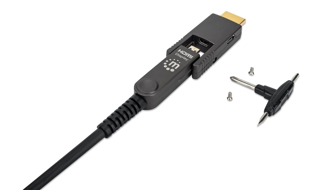 Cavo HDMI Attivo in Fibra Ottica con Connettore Staccabile 50m