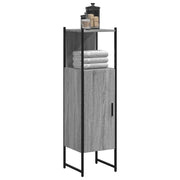 Mobile da Bagno Grigio Sonoma 33x33x120,5cm Legno Multistratocod mxl 112508