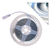 STRISCIA 24V IP20 240 LED/MT LUCE BIANCA 6000K - ALTA LUMINOSITA' FACILE INSTALLAZIONE CON BIADESIVO 3M