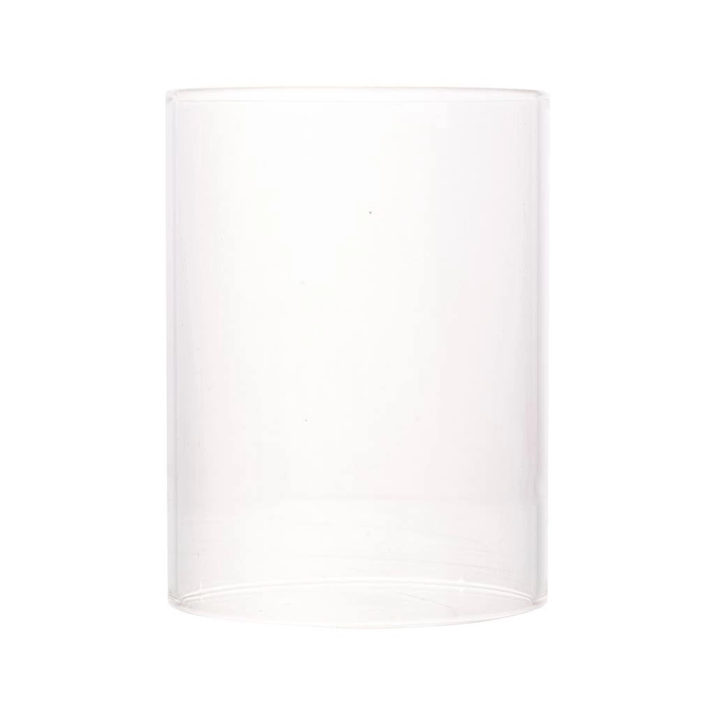 Portacandele in metallo dorato 17,5x17,5x19h