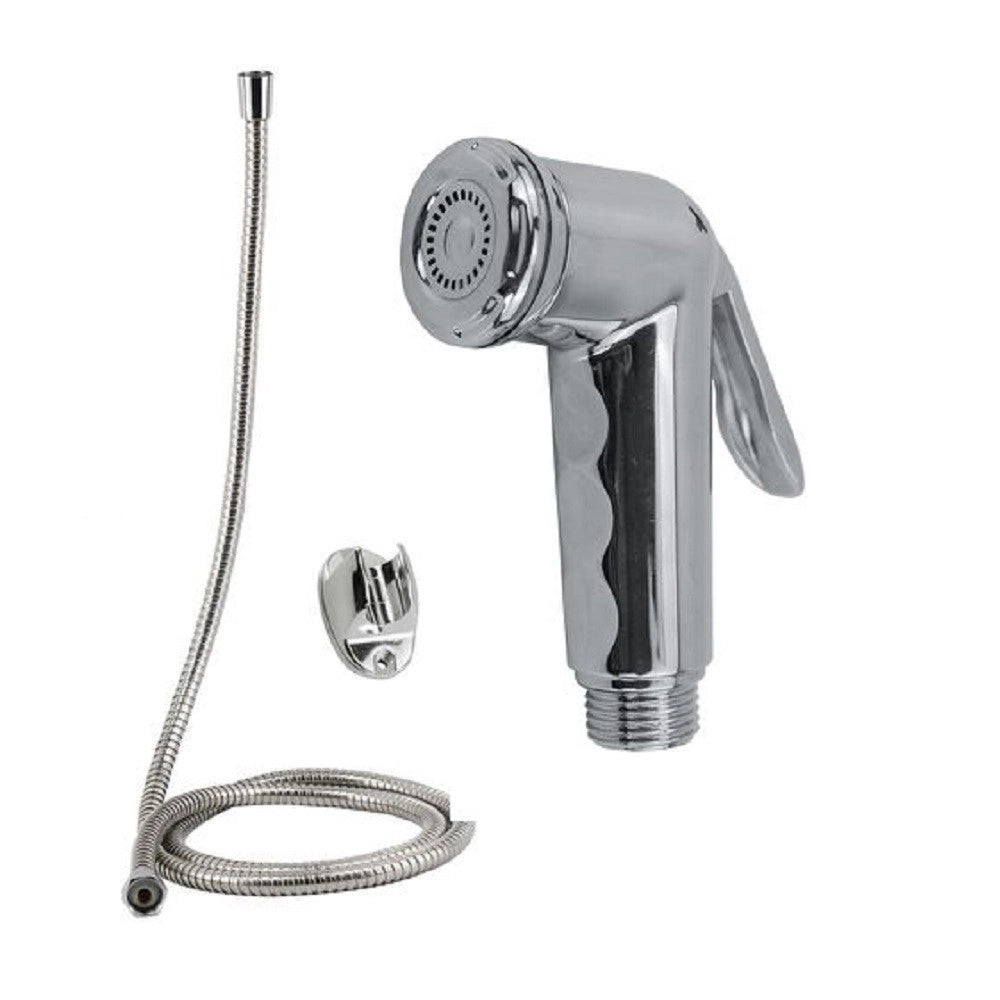 Trade Shop - Kit Doccetta Doccino Bidet Bidè Intimo Anziani Disabili Laccio 1.2m Staffa 69312 -