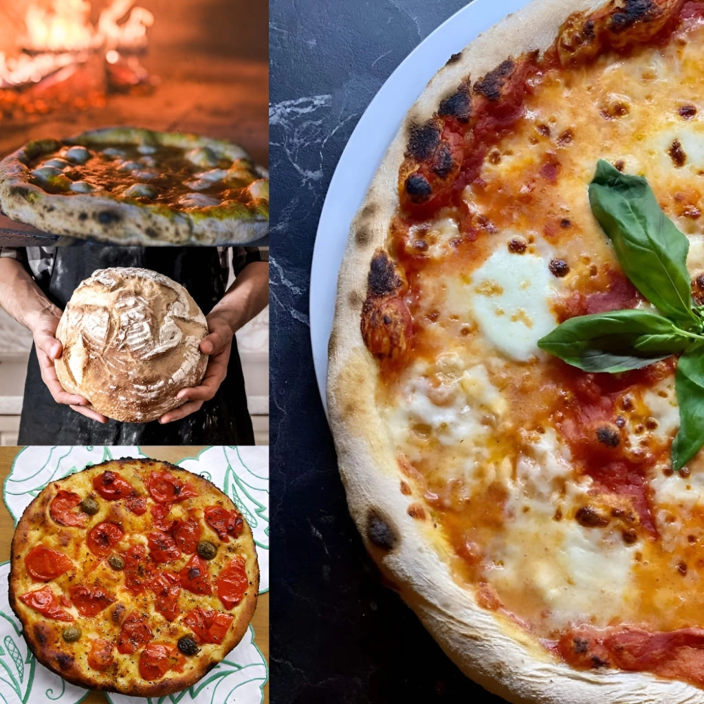 Forno legna artigianale diametro 110 cm capienza 6/8 pizze cottura diretta