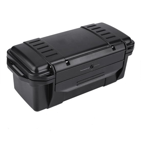 Scatola di Stoccaggio Resistente ai Colpi - Impermeabile e Resistente ai Colpi - Ideale per Attrezzatura da Campeggio - 20L x 9,8B x 8,2H cm - Protezione per Elettronica...