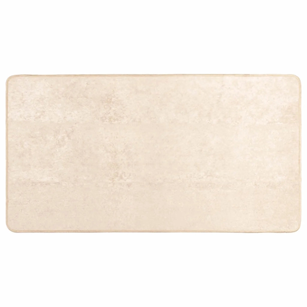 Runner Tappeto MARSA Crema 80 x 200 cm Poliestere e PVC 42023054