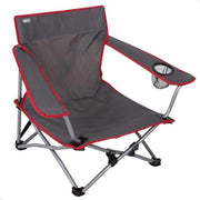 Camping-stoileto inclinabile - capacità di carico 110 kg - telaio in acciaio - copertura in poliestere