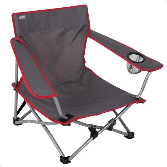 Camping-stoileto inclinabile - capacità di carico 110 kg - telaio in acciaio - copertura in poliestere