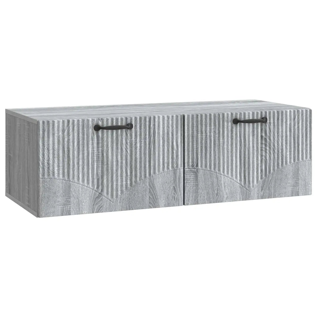 Mobile Porta TV da Muro Grigio Sonoma 98 x 41 x 30 cm 899041