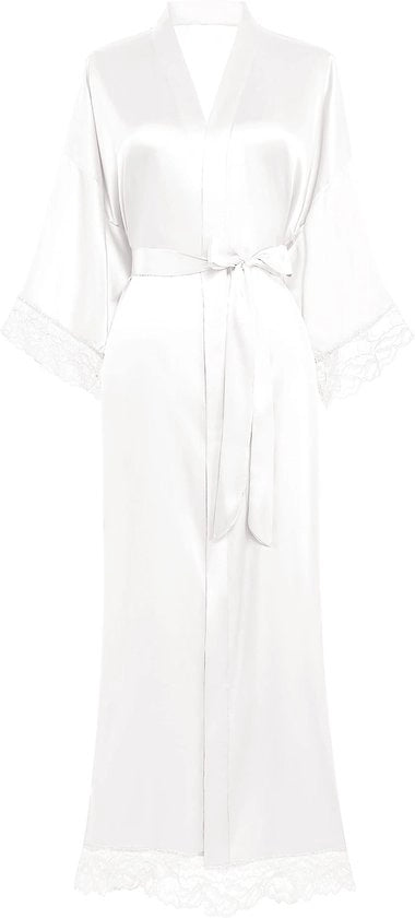 Camici da camera per donne con maniche lunghe e corte, kimono in cotone e seta, giacche da notte invernali e estivi.