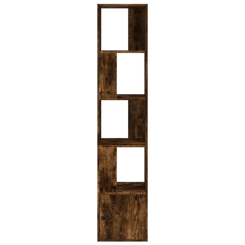 Libreria Rovere Fumo 40x36x189 cm in Legno Multistrato 848245