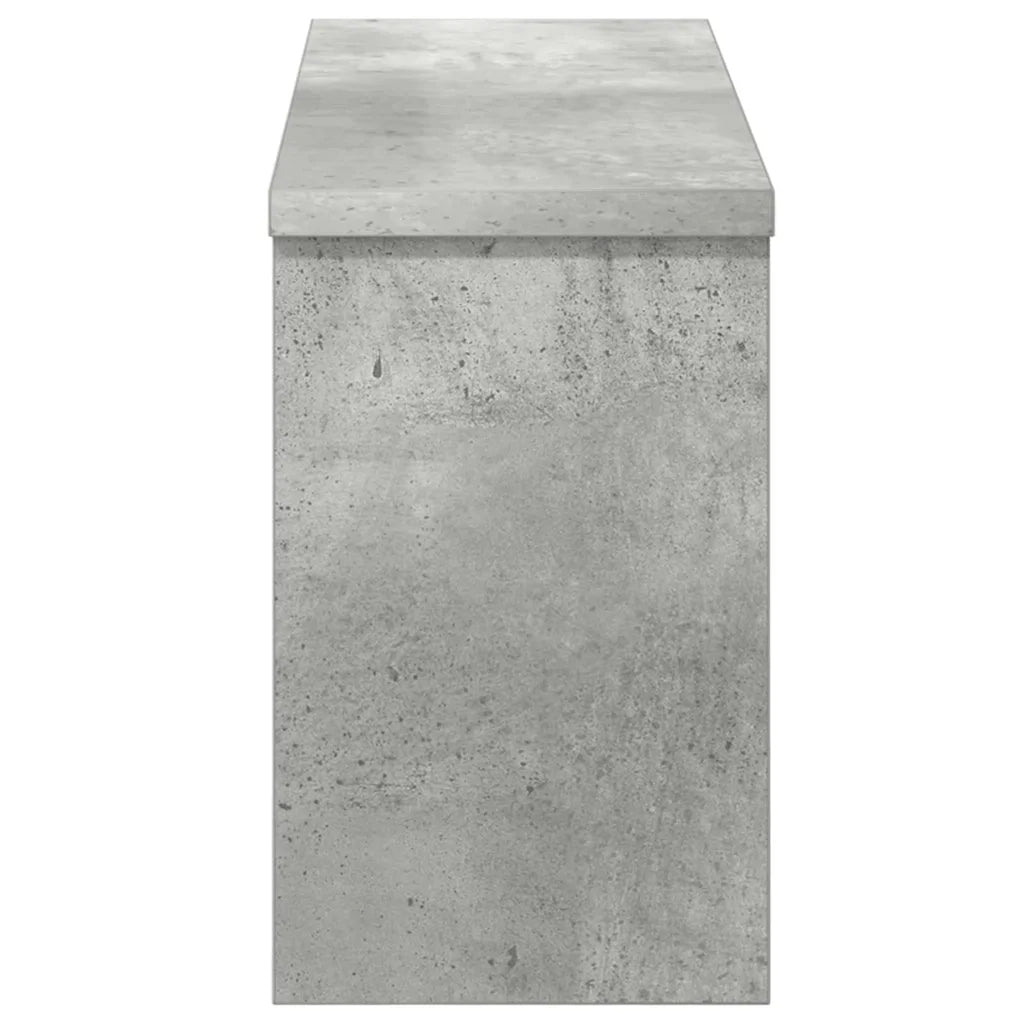 Appendiabiti a muro Grigio cemento 50 x 16 x 26 cm CFW9133054