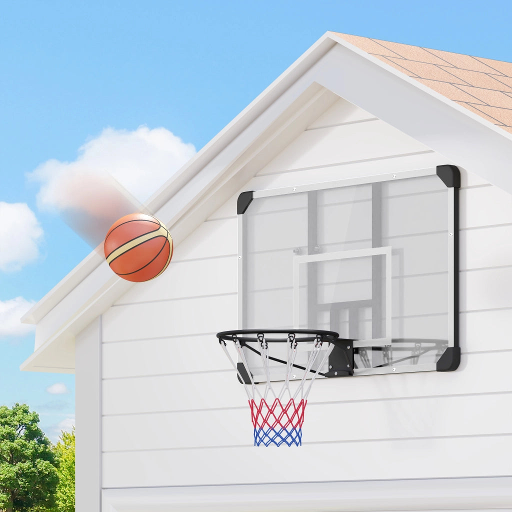 Canestro da Basket ¨C zephmum ¨C Regolabile in Altezza, per Interni ed Esterni, Nero