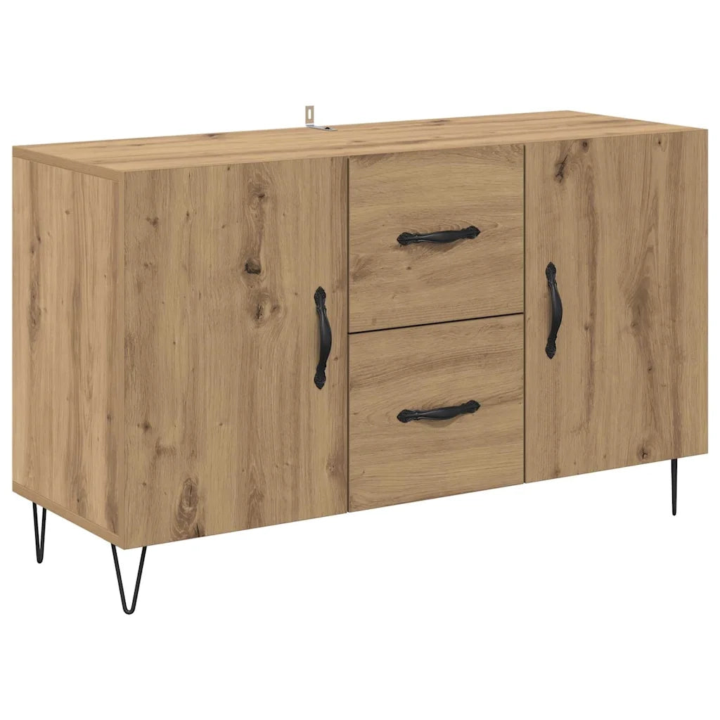 Credenza-Buffet-Armadio da cucina Rovere artigianale 100 x 36 x 60 cm Legno multistrato 911705