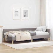 Cornice del letto ad angolo Talpa 90 x 190 cm Tessuto 42016114