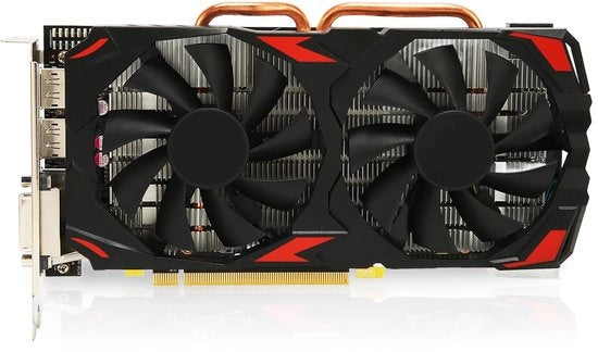 Carta Grafica RX 580 - Carta Grafica per Gioco - Ventilatori di Raffreddamento - 8GB GDDR5 - Supporto per 8K - PCI Express 3.0
