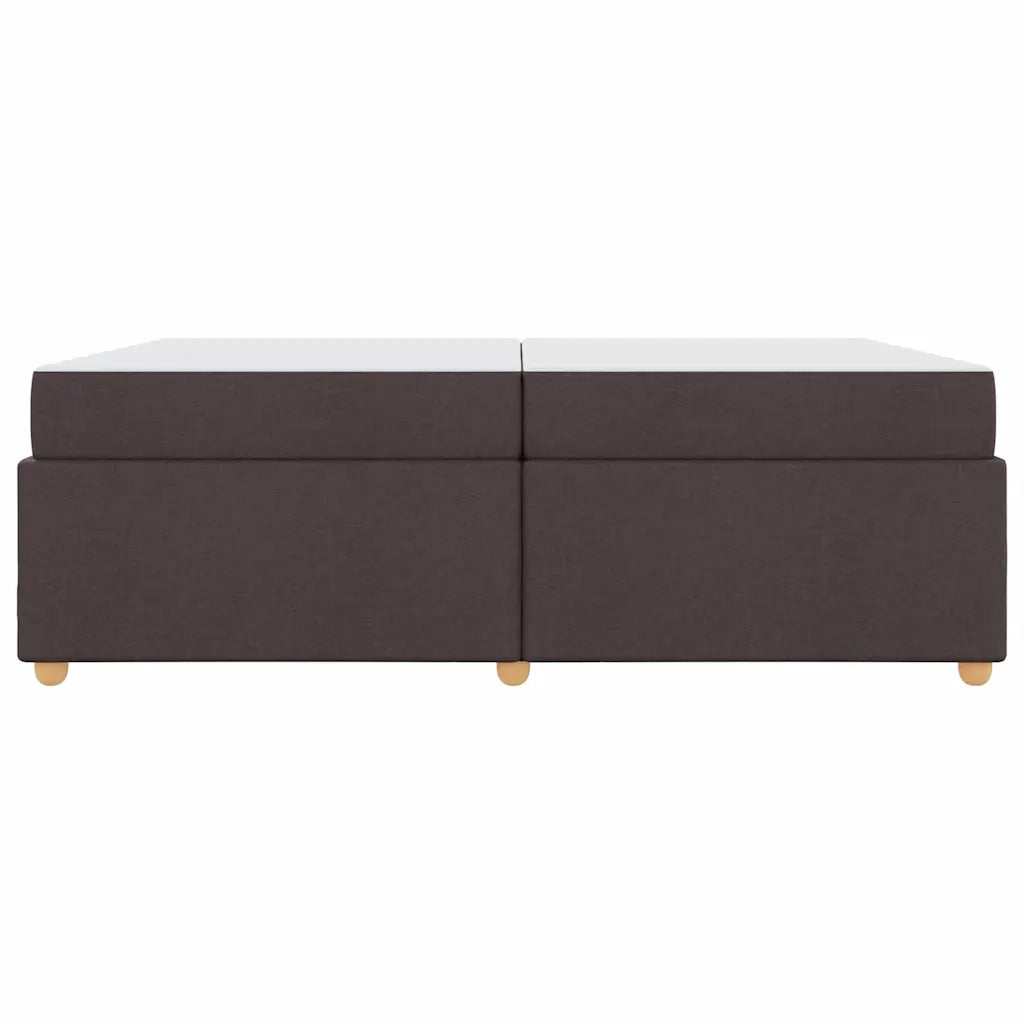 Struttura del letto Marrone Scuro 200 x 200 cm Tessuto 3399380