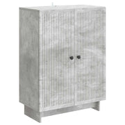 Credenza Grigio Cemento 66 x 34,5 x 90 cm Legno ingegnerizzato