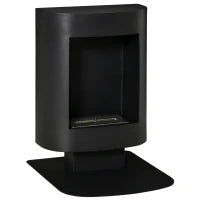 Camino a Bioetanolo con Serbatoio da 1.5L, Copertura fino 20㎡, 46.5x53x65cm, Nero