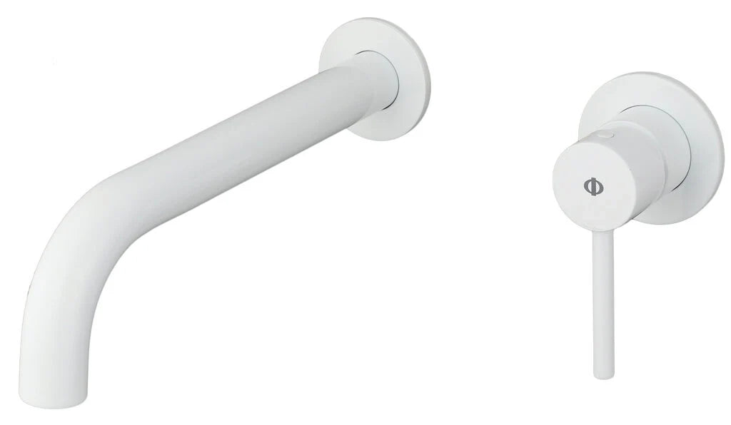 Miscelatore lavabo da incasso Sirio Bianco DUCHA.ES