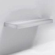Mensolone in laminato sospeso per lavabi da appoggio arredo bagno made in italy *** finitura- olmo chiaro, misure l10...