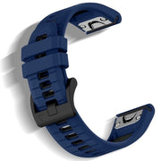 Cinturino per orologio in silicone morbido 22 mm - Cinturino per Garmin Fenix 7 Pro - Cinturino per Fenix 6 - Cinturino per Fenix 5 - Cinturino per Quatix 8 - Sportivo e comodo - Cinturino sportivo