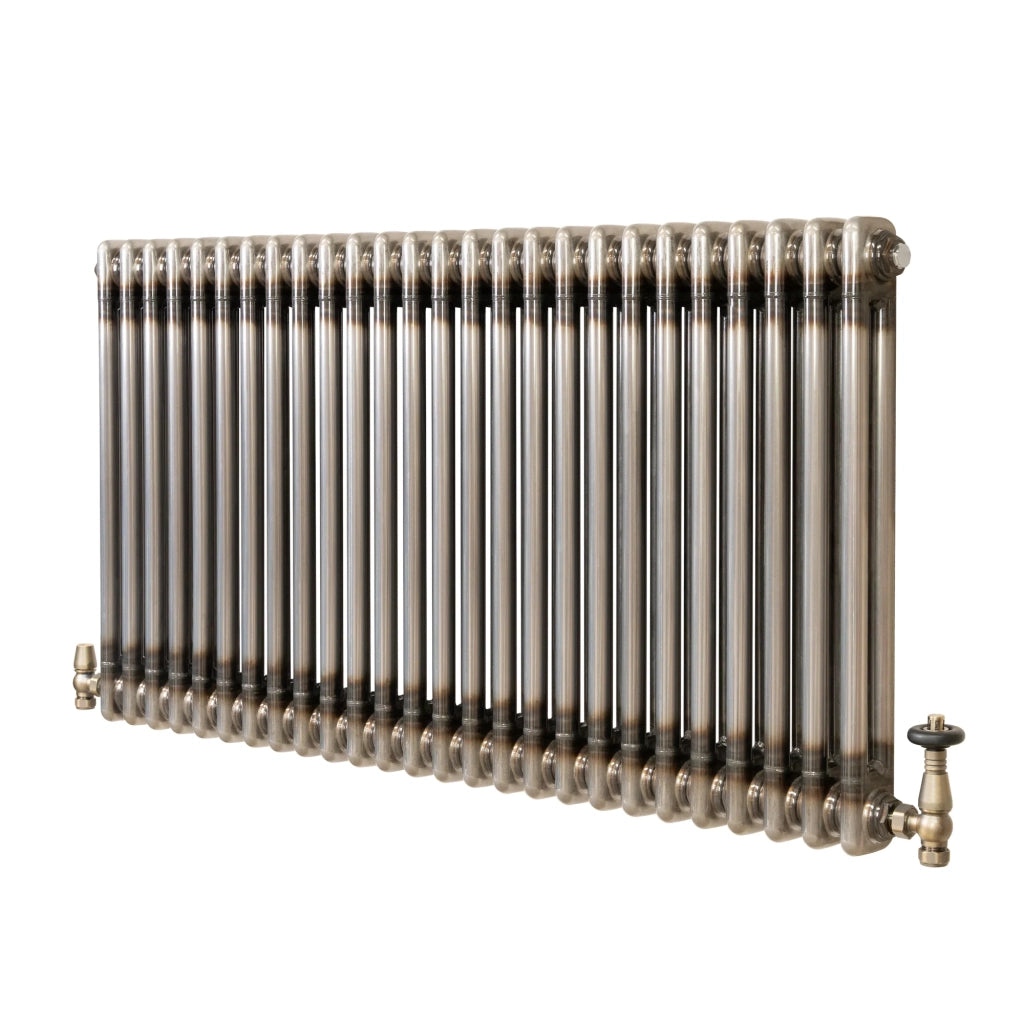 Radiatore 2 Colonne Orizzontale Metallo Grezzo 600 x 1190 mm TRV