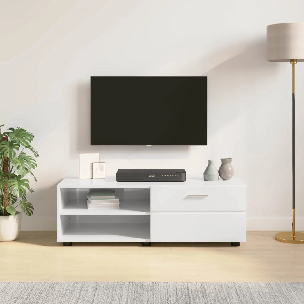 Armadio in Legno con cassetto Grigio cemento 100,5 x 39 x 30 cm CFW6310849