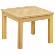 Tavolino da salotto Acacia chiaro 45 x 45 x 36 cm 42026778