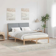 Struttura del Letto Marrone e grigio chiaro 160 x 200 cm 3394368