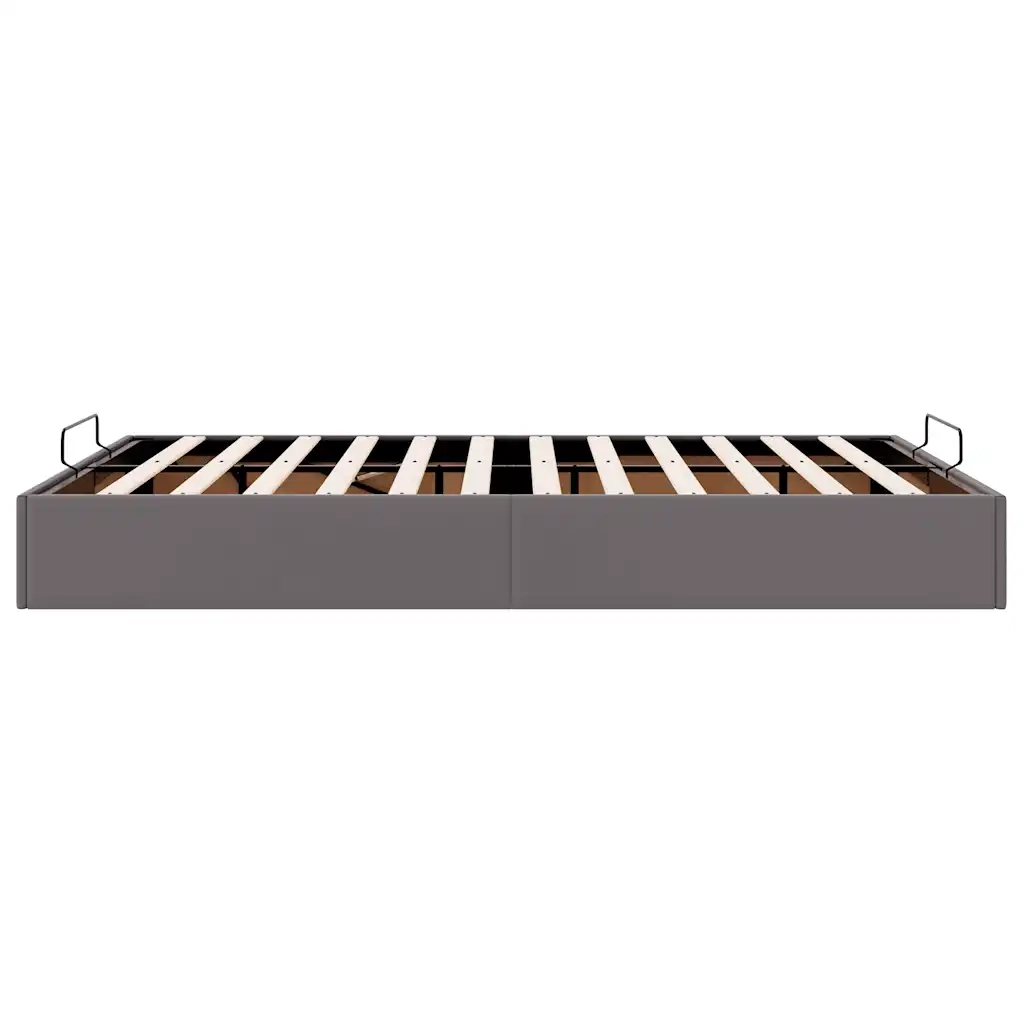 Struttura Letto Pouf senza Materasso 140x190 cm Similpelle