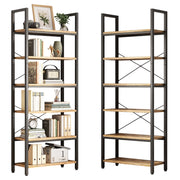 Libreria Alta Marrone 186 cm Ideale per i Tuoi Libri