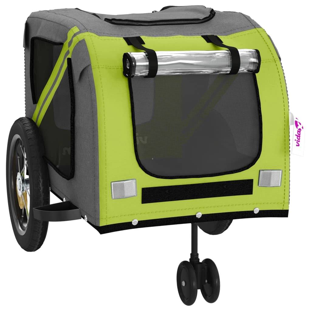 Rimorchio/carrello per animali domestici verde 02_0044286