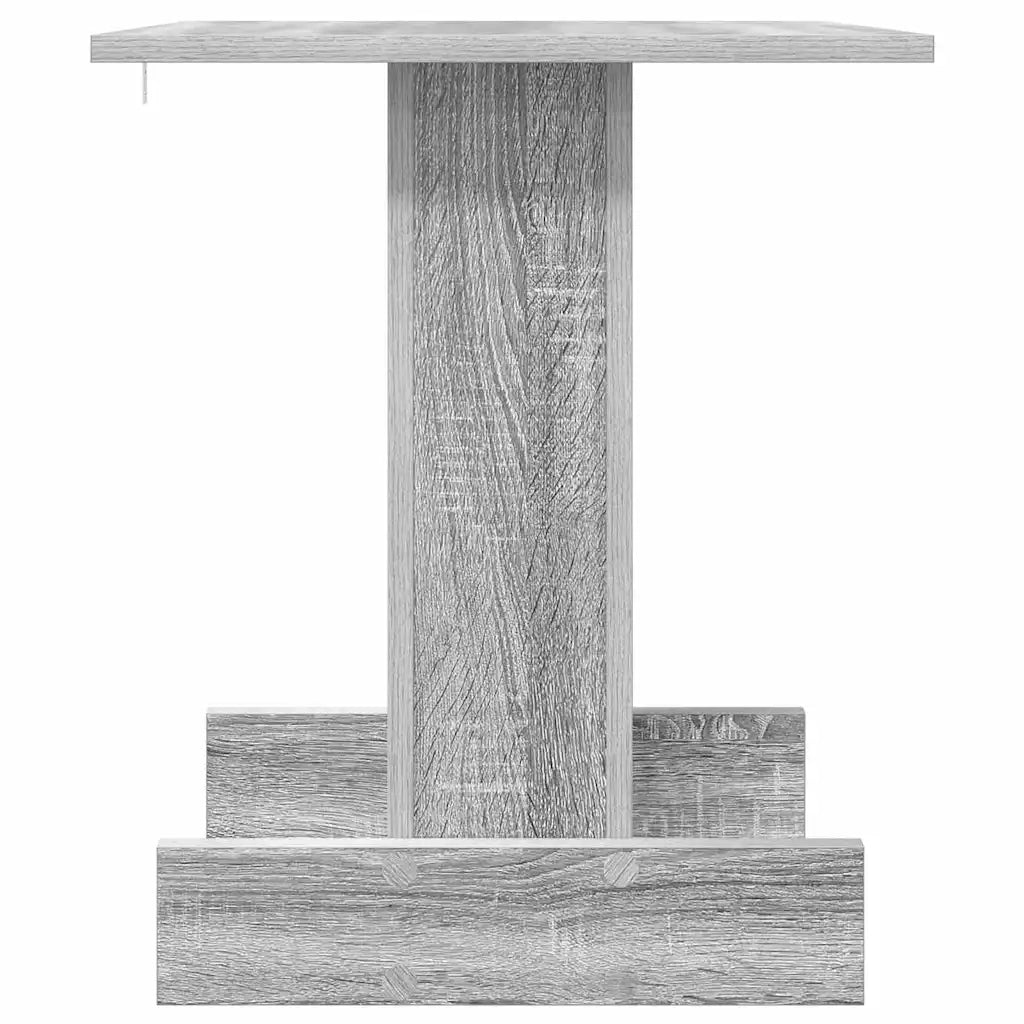 Tavolino Grigio Sonoma 44,5 x 45 x 55 cm Legno multistrato