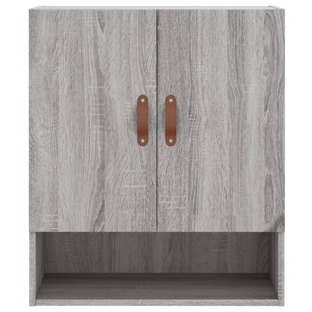 Armadietto a Muro | Mobile a Parete Grigio Sonoma 60x31x70cm in Legno Multistrato