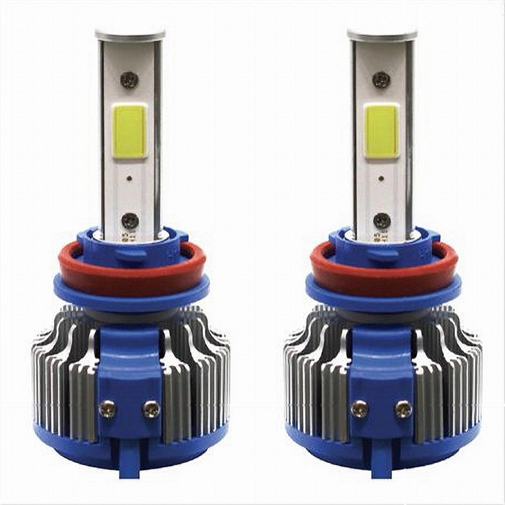 Trade Shop - Coppia Lampadine Led Auto Faro Macchina H11 Luce Bianca 6000k 360° Maxtech 360-h11 -