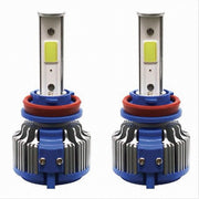 Trade Shop - Coppia Lampadine Led Auto Faro Macchina H11 Luce Bianca 6000k 360° Maxtech 360-h11 -