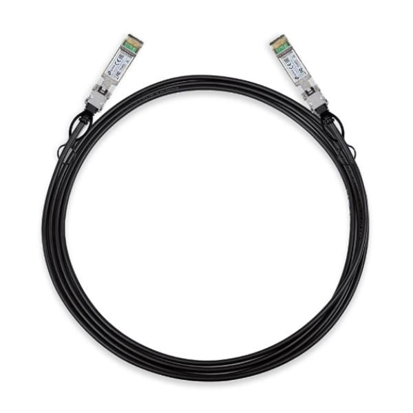 Tp-link tl-sm5220-3m cavo infiniband e in fibra ottica sfp+ dac nero