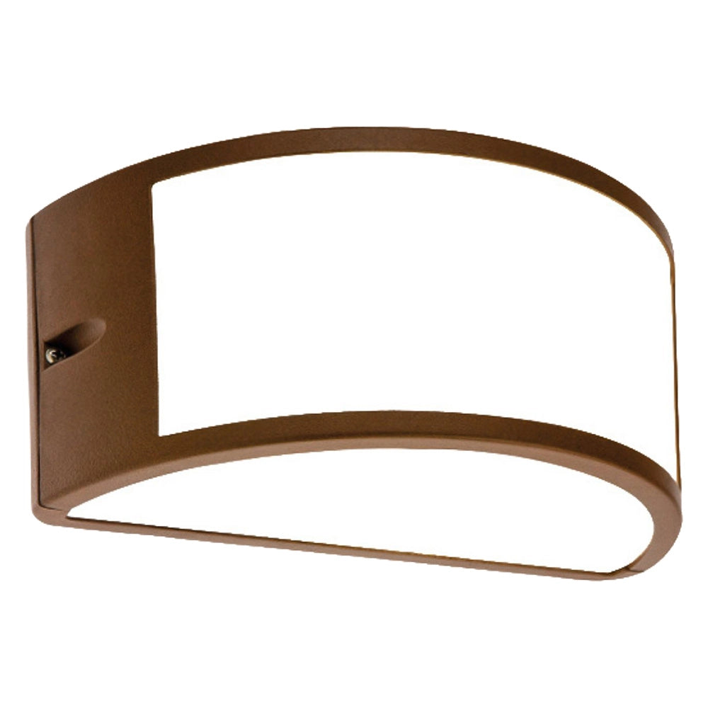 APPLIQUE 'UMBE' 60 W - cm 25 x 12 x 13 corten  - I-LUCE BY SOVIL