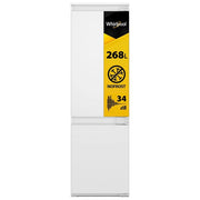 Whirlpool Frigorifero combinato da incasso WHC18D011B1 268 L Classe E Bianco