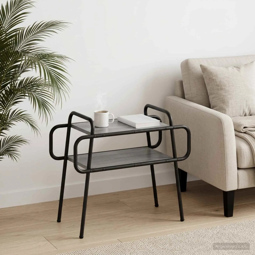 Tavolino da salotto Sonoma grigio 60 x 30 x 51 cm 8007759