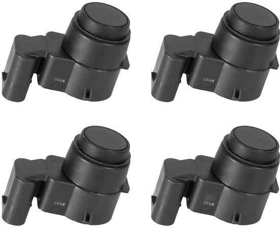 Sensore di Parcheggio Senza Fili - 4 Pezzi - Adatto per E81/E82/E87/E90/E91/E92/E93/X1/Z4 - ABS - OEM 66202180146 - Sensori di Parcheggio